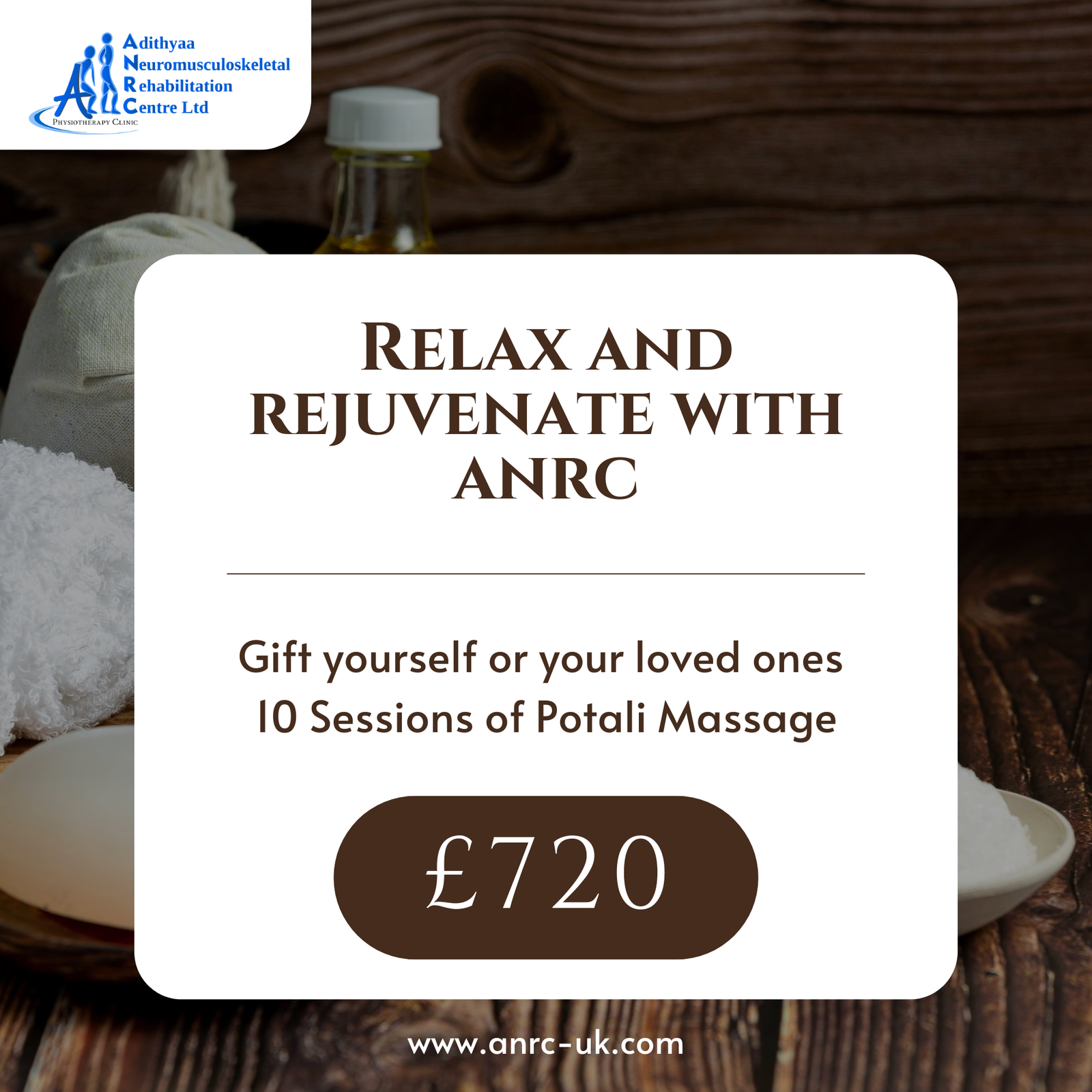 10 Sessions Of Potali Massage